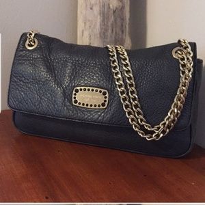 Michael Kors Black Pebble Leather Purse